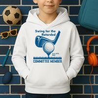 Swing For The Retarded Kids Hoodie thumb 2