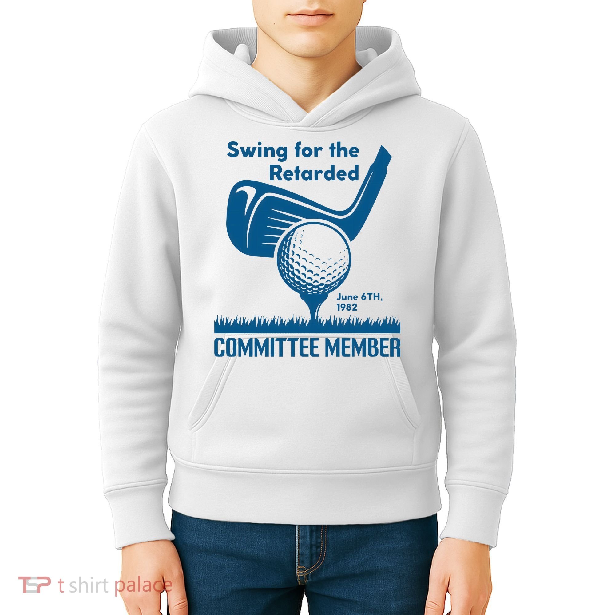 Swing For The Retarded Kids Hoodie