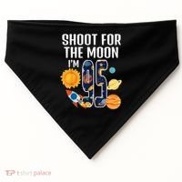 Shoot For The Moon 95th Birthday Outer Space I'M 95 Year USA-Made Doggie Bandana thumb 0