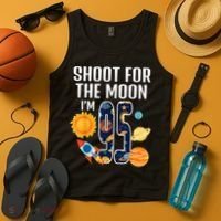Shoot For The Moon 95th Birthday Outer Space I'M 95 Year Tank Top thumb 4