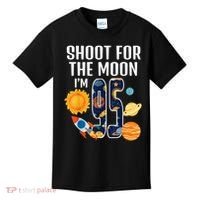 Shoot For The Moon 95th Birthday Outer Space I'M 95 Year Kids T-Shirt thumb 0