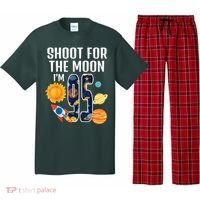 Shoot For The Moon 95th Birthday Outer Space I'M 95 Year Pajama Set thumb 0
