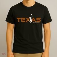 Sport Fan Tex The Lone Star State Of Texas Volleyball T-Shirt thumb 3