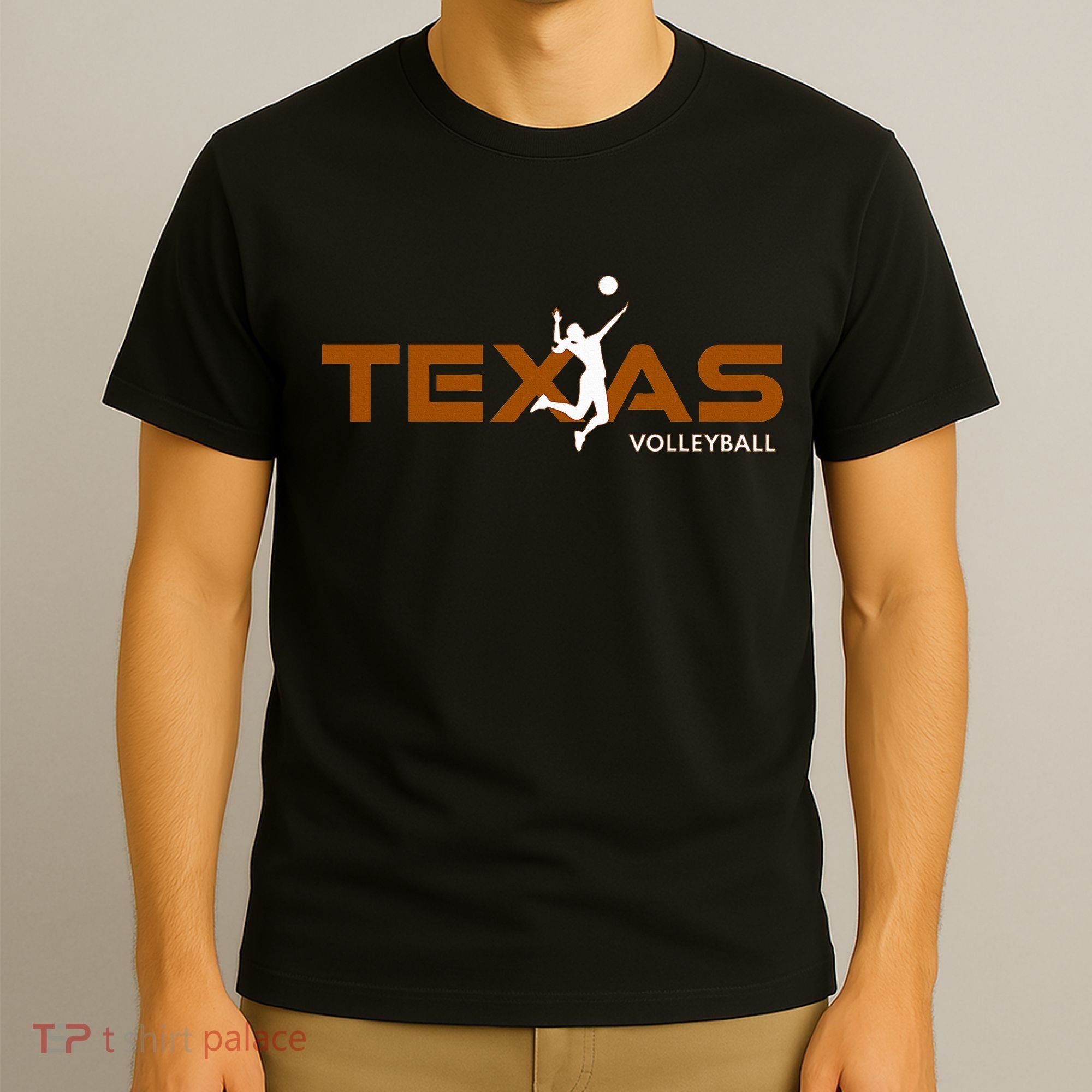 Sport Fan Tex The Lone Star State Of Texas Volleyball T-Shirt