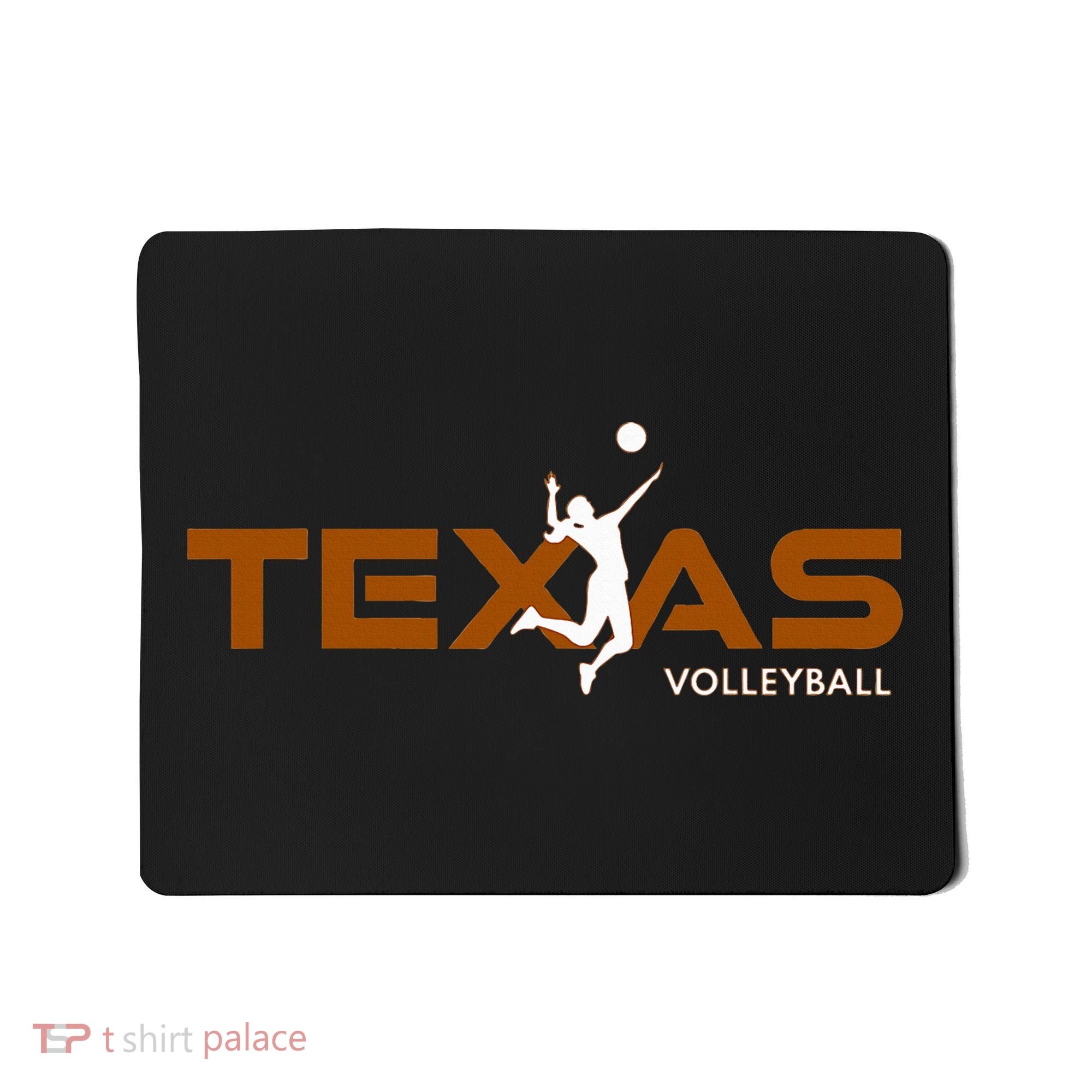 Sport Fan Tex The Lone Star State Of Texas Volleyball Mousepad