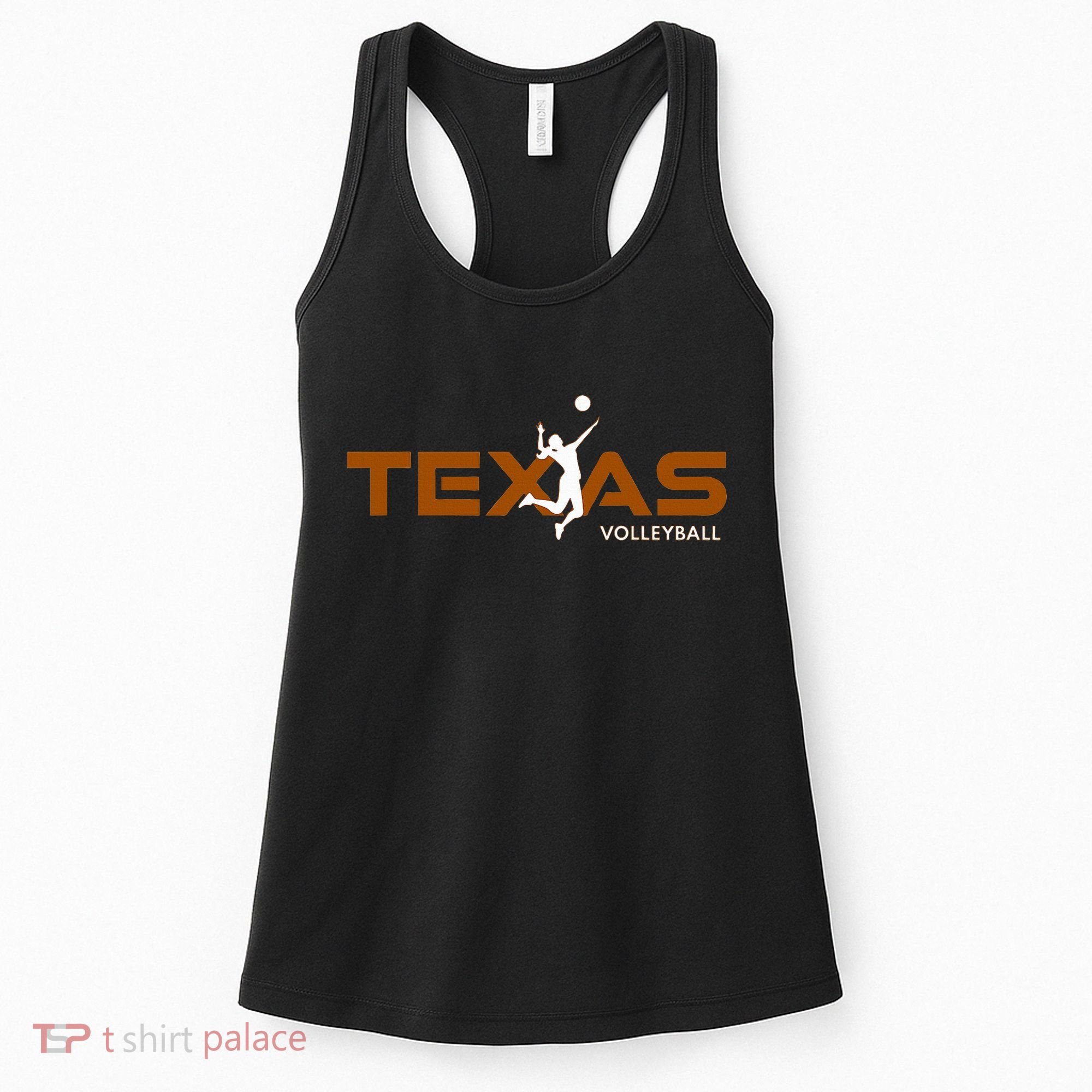 Sport Fan Tex The Lone Star State Of Texas Volleyball Women's Tank Top