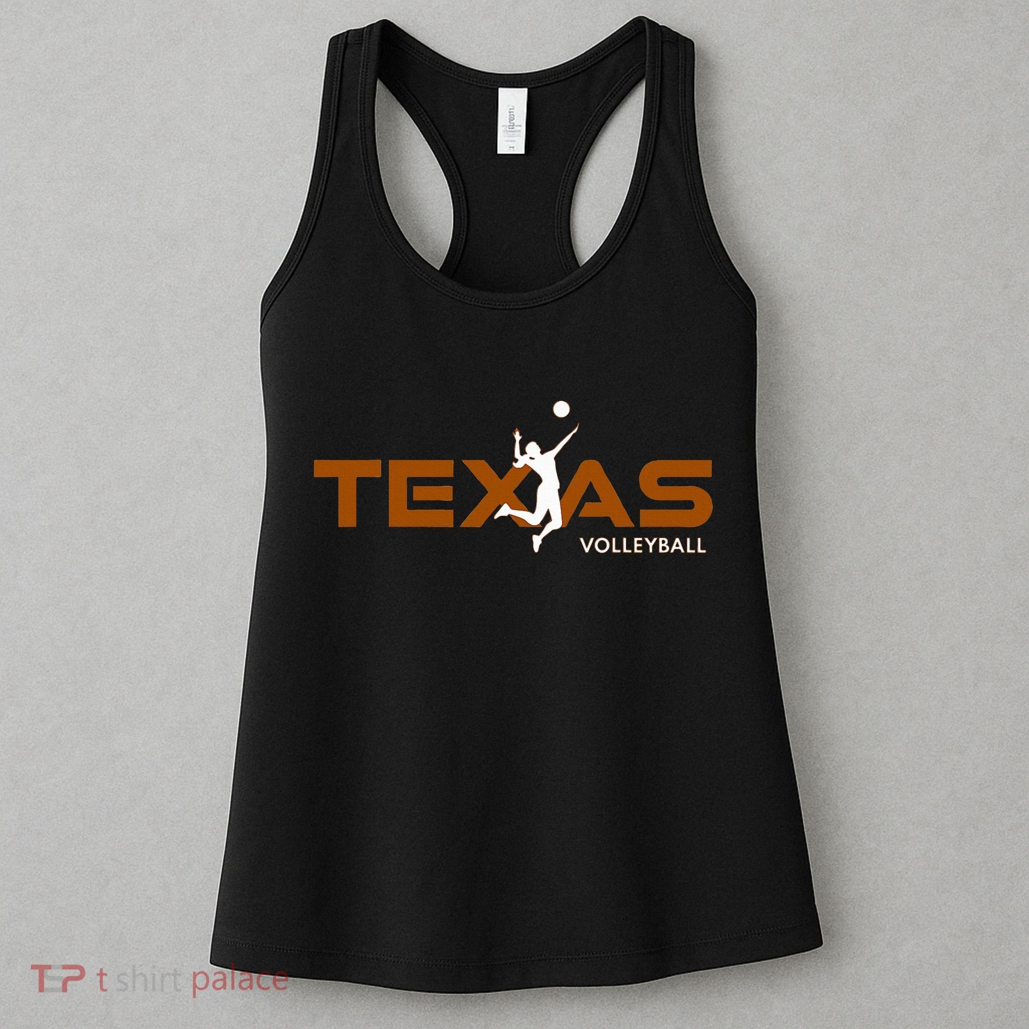 Sport Fan Tex The Lone Star State Of Texas Volleyball Women's Tank Top