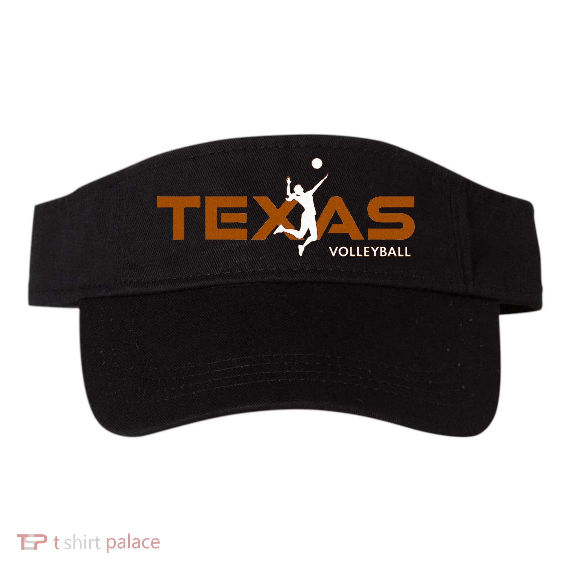 Sport Fan Tex The Lone Star State Of Texas Volleyball Visor