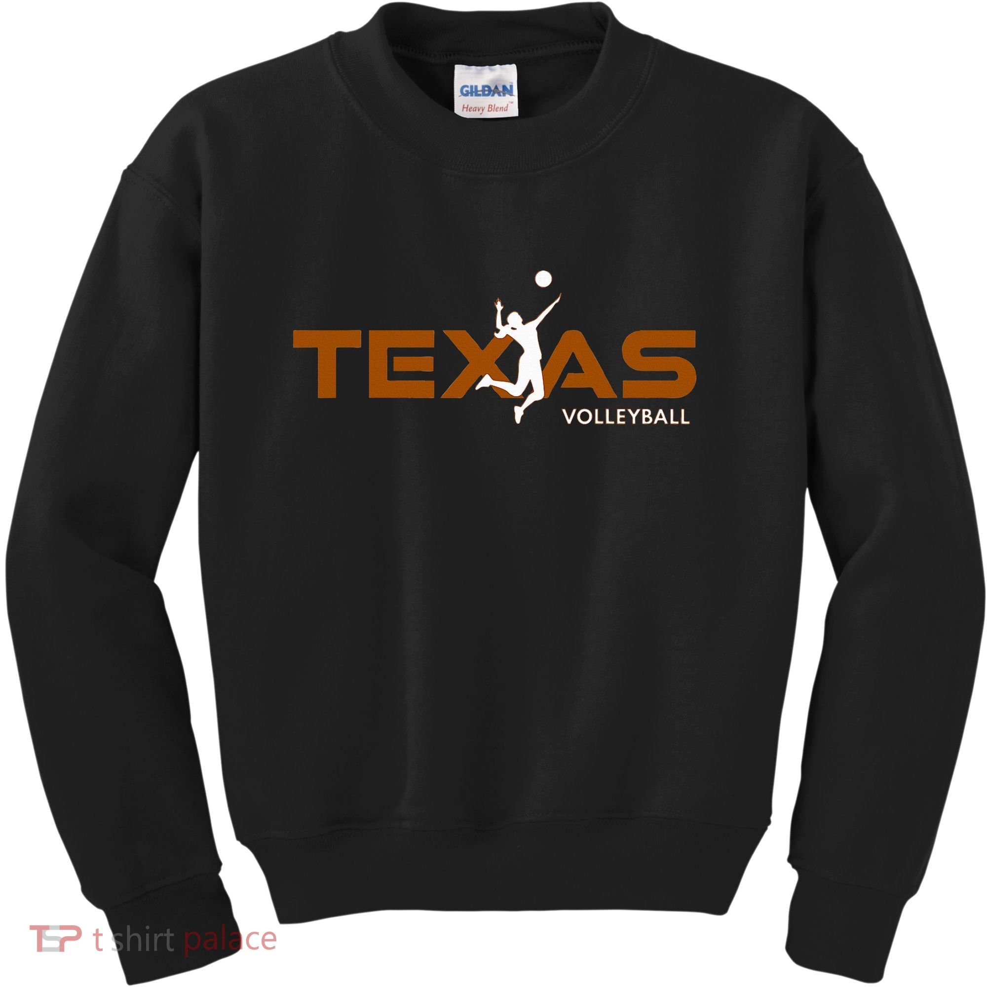 Sport Fan Tex The Lone Star State Of Texas Volleyball Kids Sweatshirt