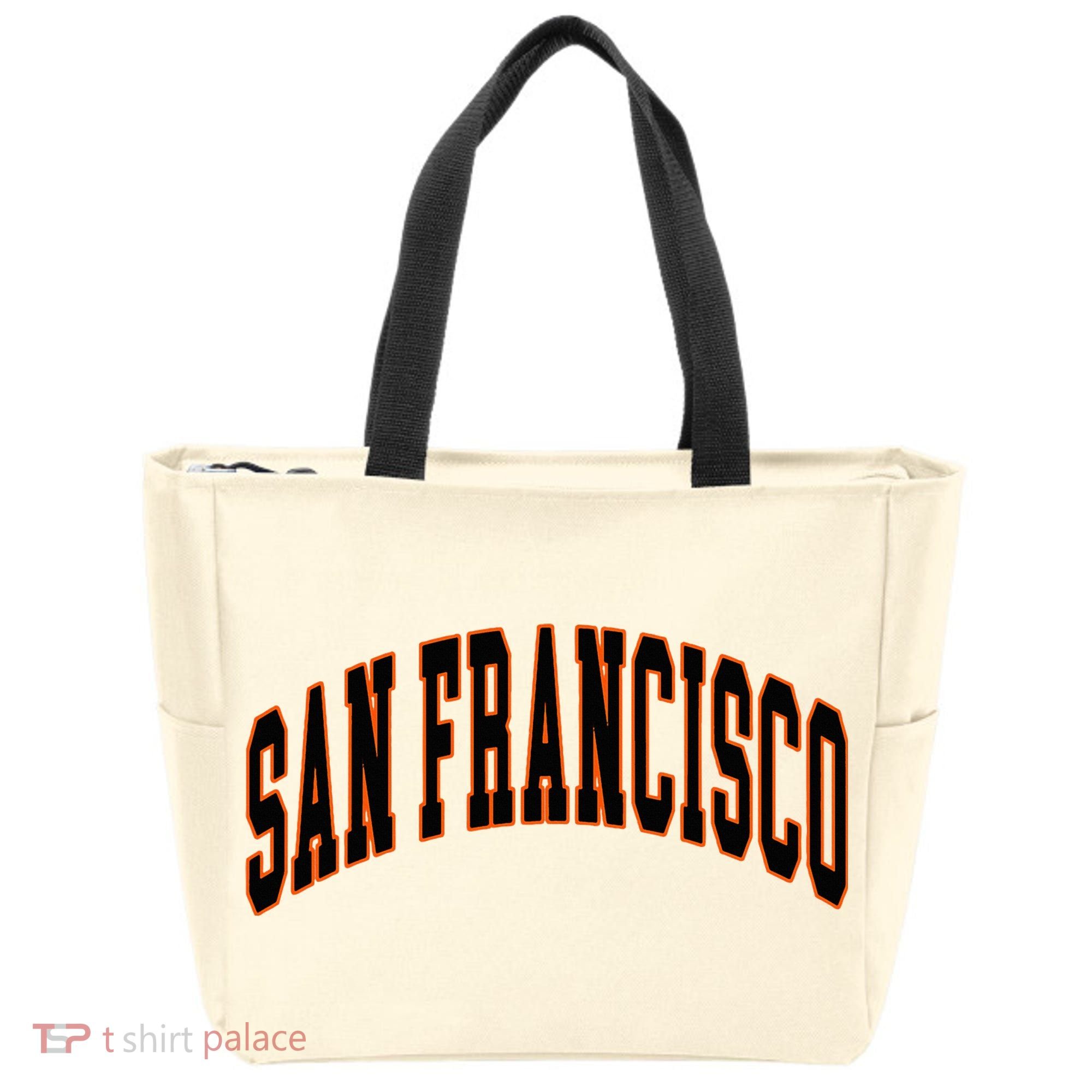 San Francisco Text Tote Bag