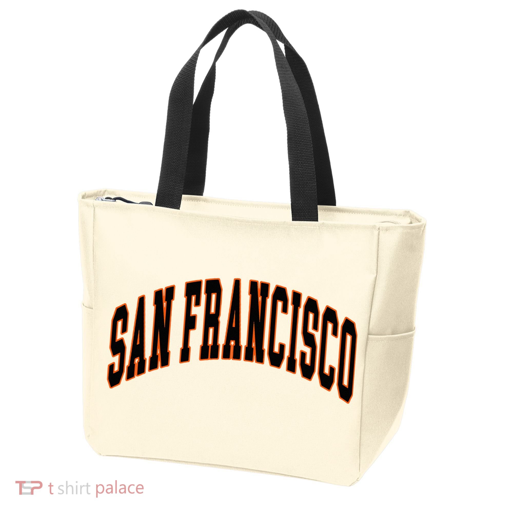 San Francisco Text Tote Bag