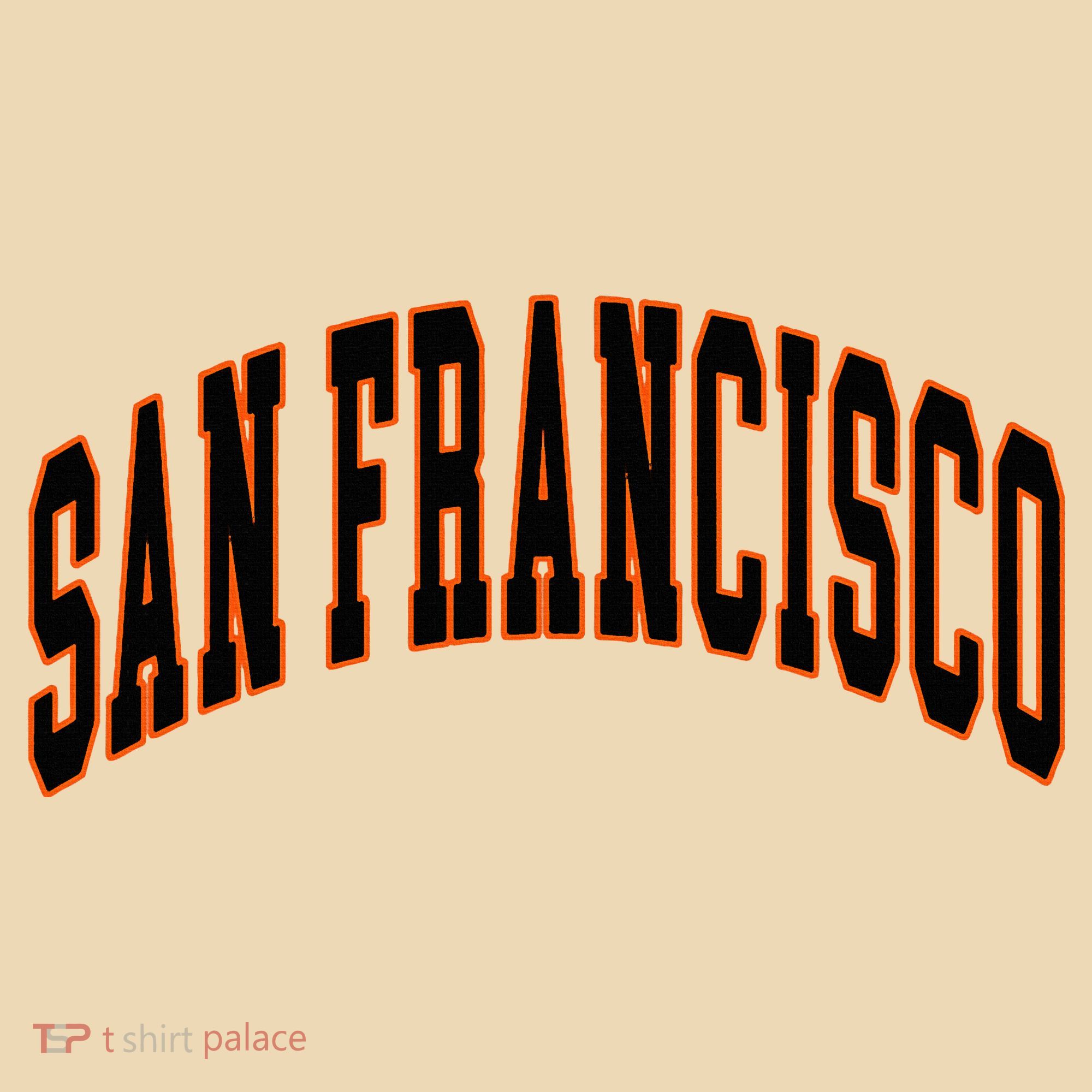 San Francisco Text Tote Bag