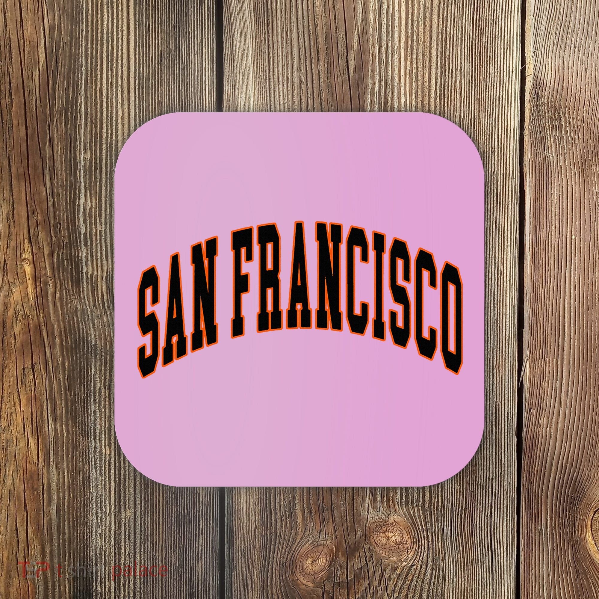 San Francisco Text Coaster