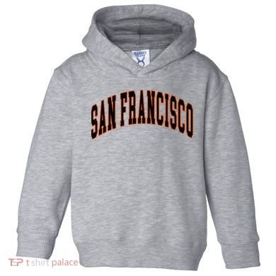 San Francisco Text Toddler Hoodie