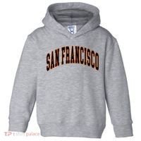 San Francisco Text Toddler Hoodie thumb 0