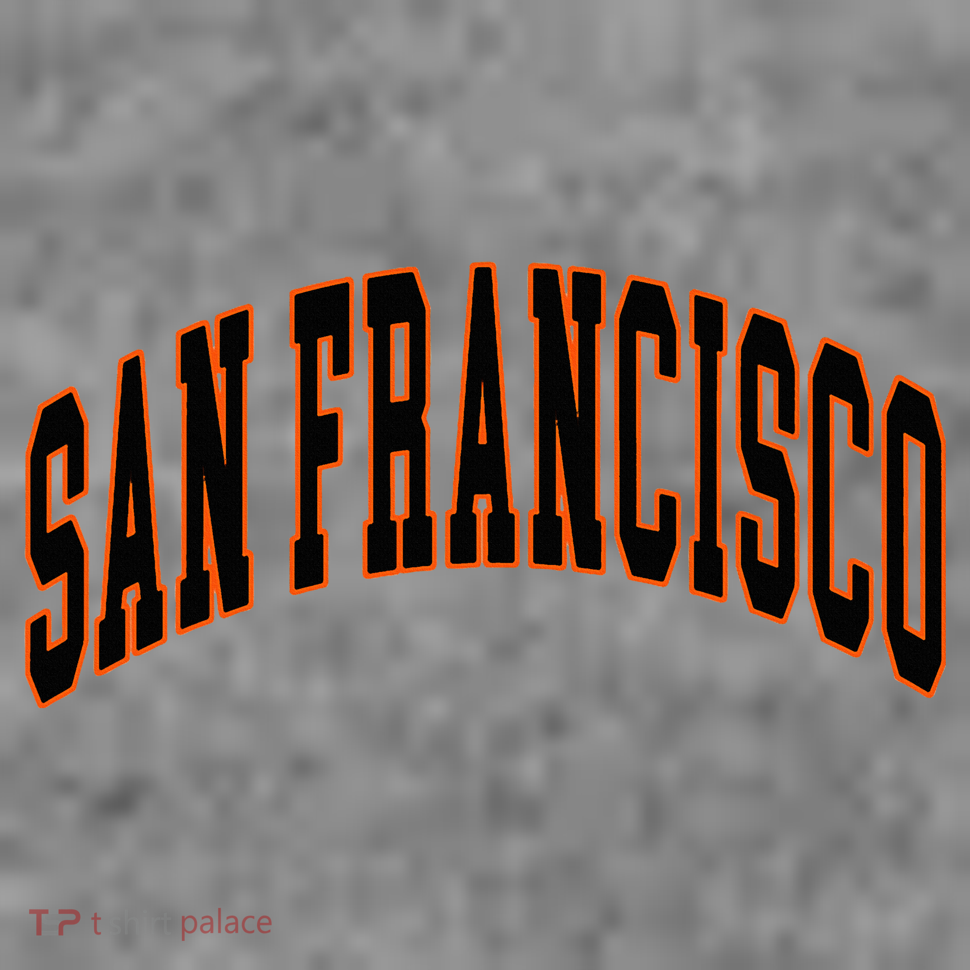 San Francisco Text Toddler Hoodie