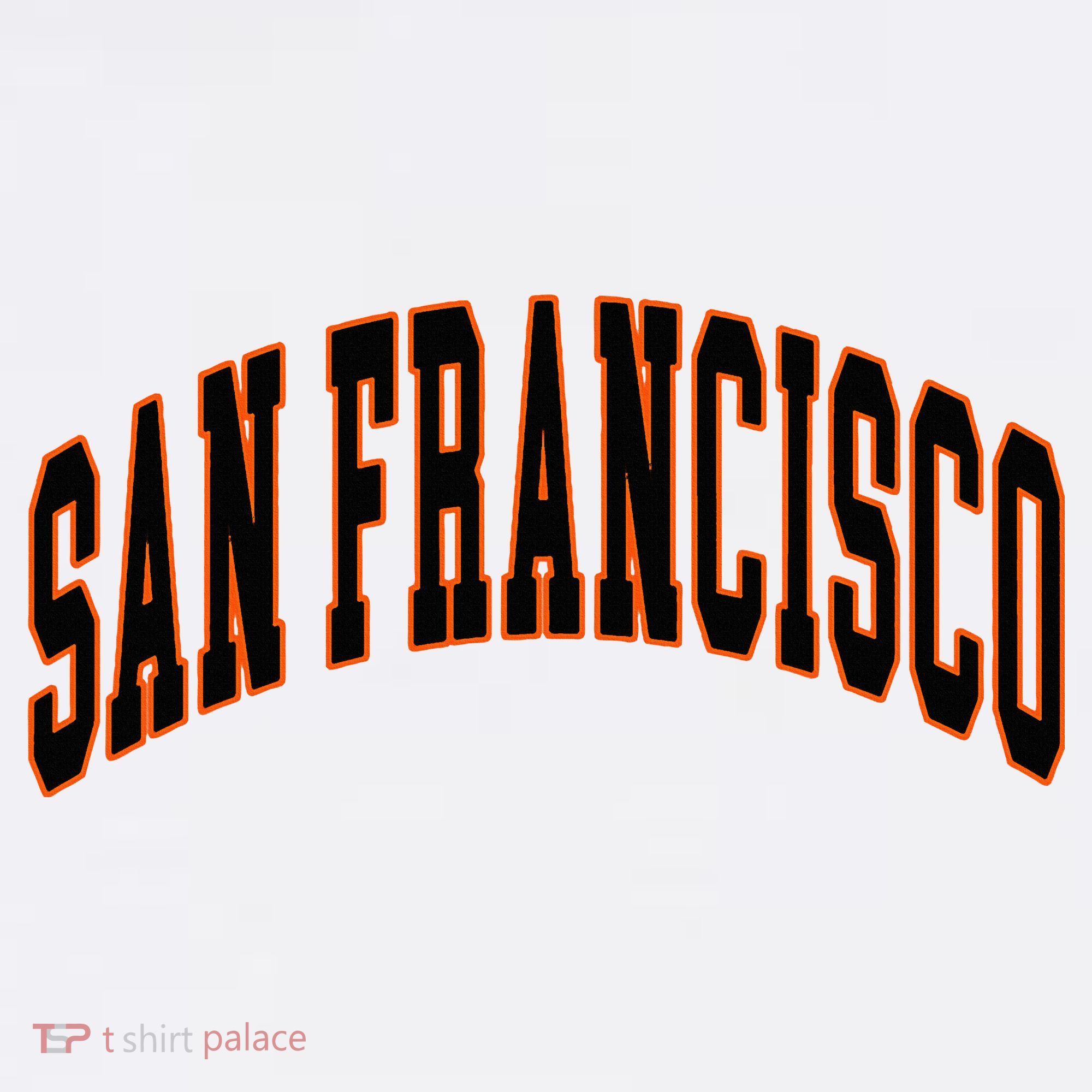San Francisco Text Long Sleeve Shirt