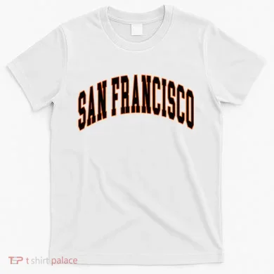 San Francisco Text T-Shirt