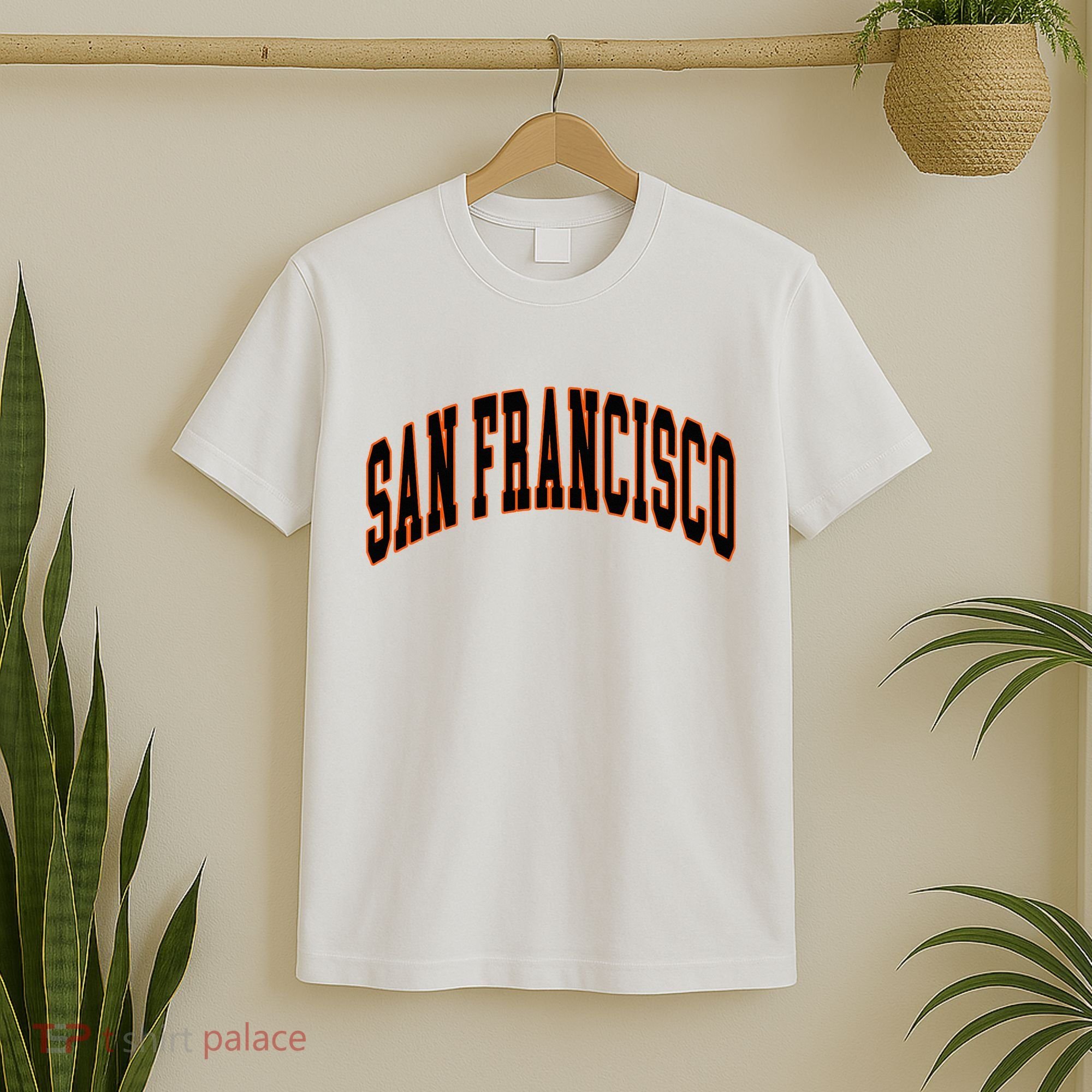 San Francisco Text T-Shirt