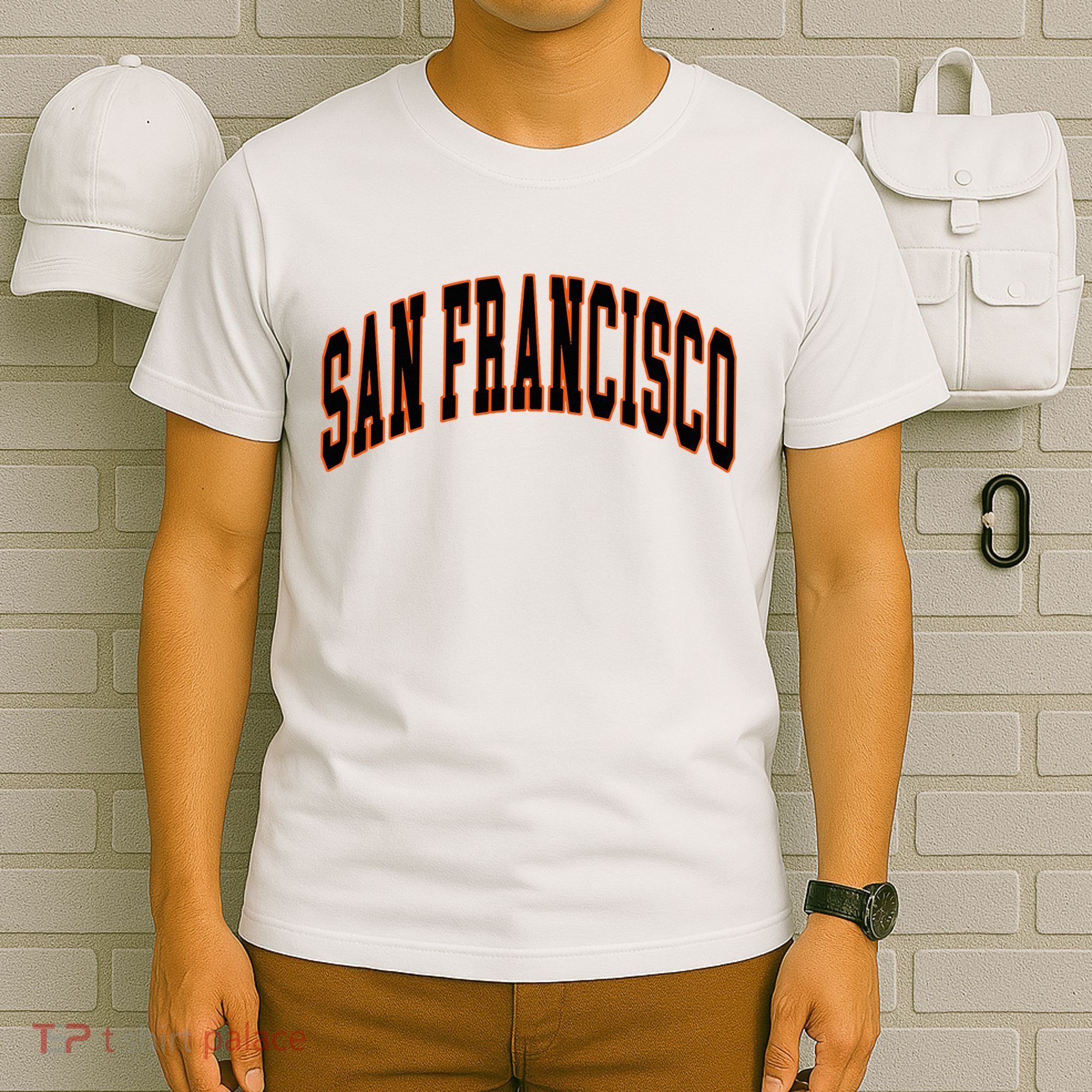 San Francisco Text T-Shirt