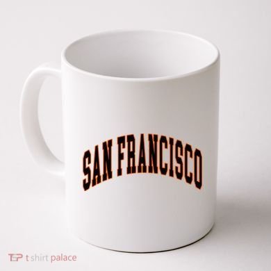San Francisco Text Coffee Mug