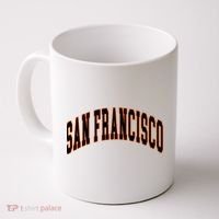 San Francisco Text Coffee Mug thumb 0