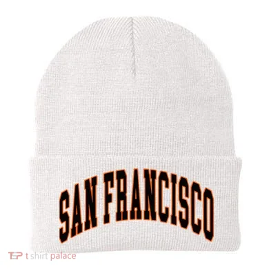 San Francisco Text Beanie