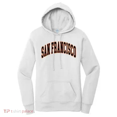 San Francisco Text Women's Hoodie