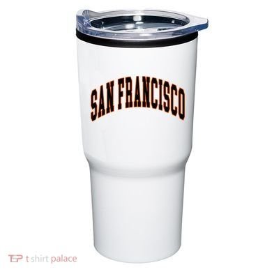 San Francisco Text Tumbler