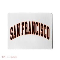 San Francisco Text Mousepad thumb 0