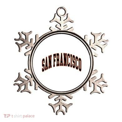 San Francisco Text Ornament