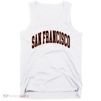 San Francisco Text Tank Top