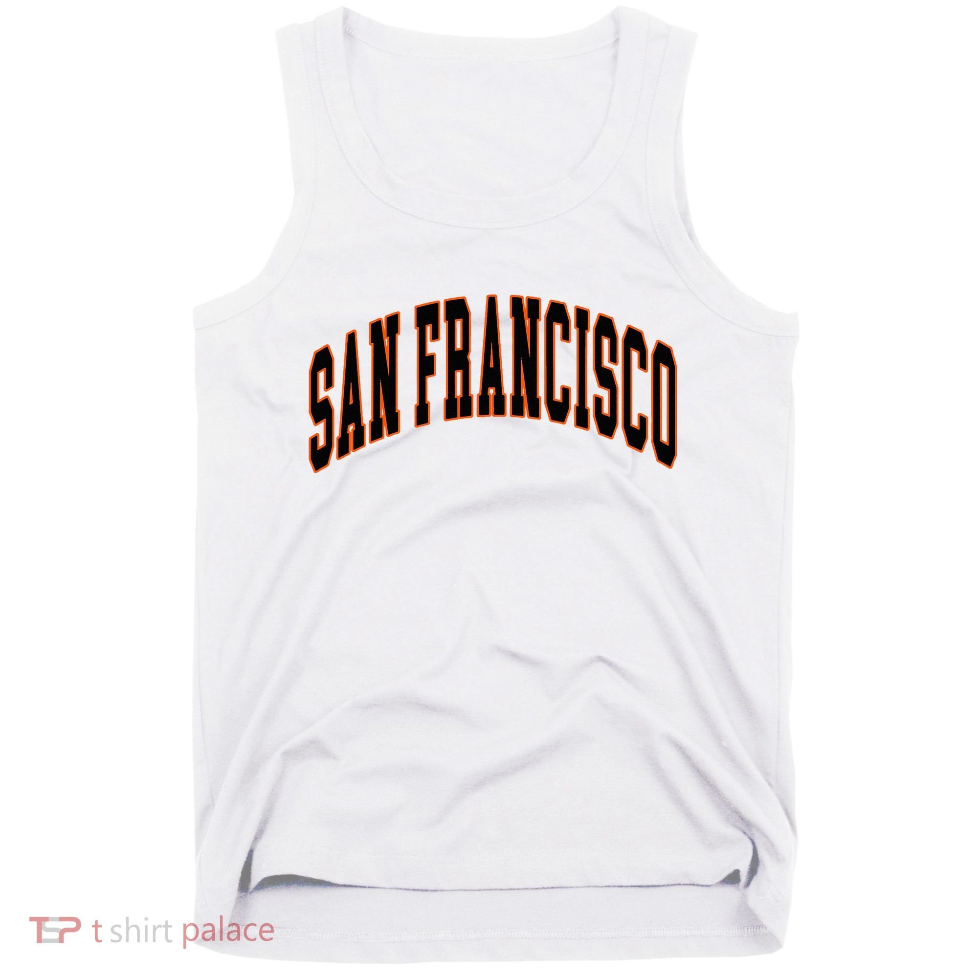San Francisco Text Tank Top
