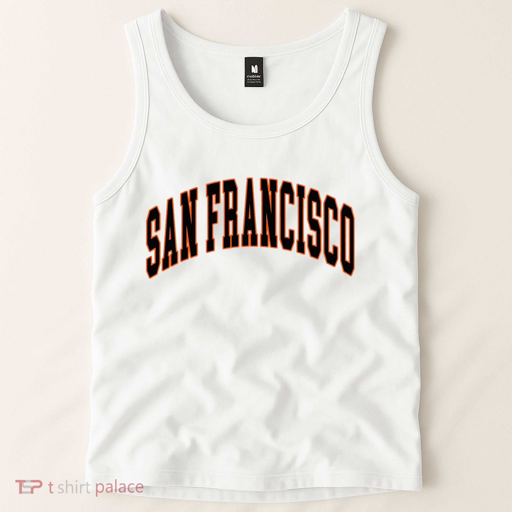 San Francisco Text Tank Top