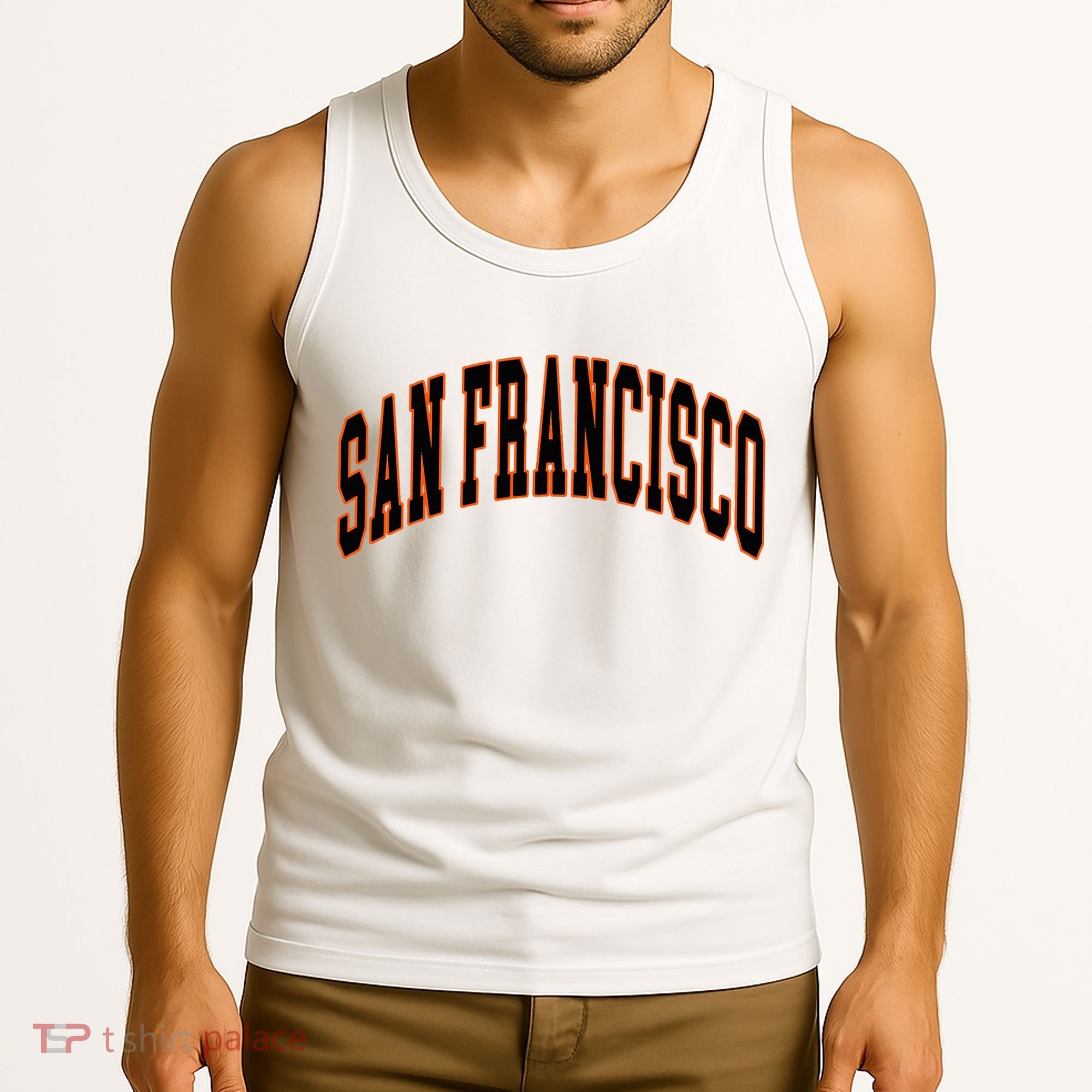 San Francisco Text Tank Top