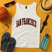 San Francisco Text Tank Top thumb 4