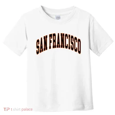 San Francisco Text Toddler T-Shirt