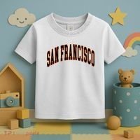 San Francisco Text Toddler T-Shirt thumb 3