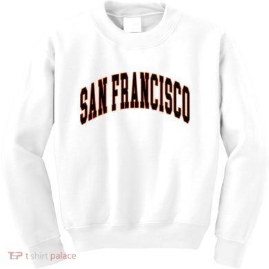 San Francisco Text Kids Sweatshirt