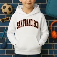 San Francisco Text Kids Hoodie thumb 2