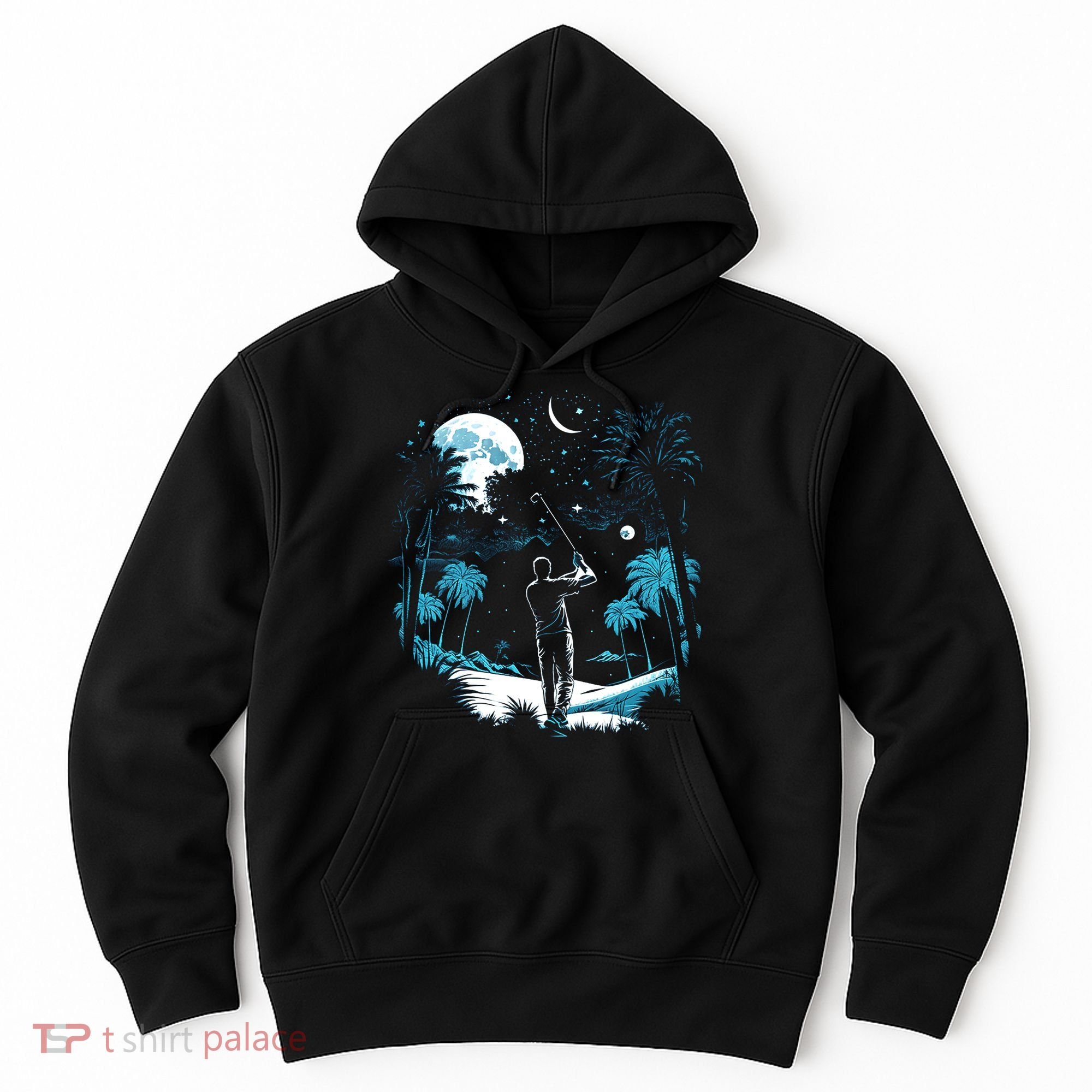 Shoot For The Stars Pro Golf Player Golf Dad Gift For Dad Father's Day Hoodie