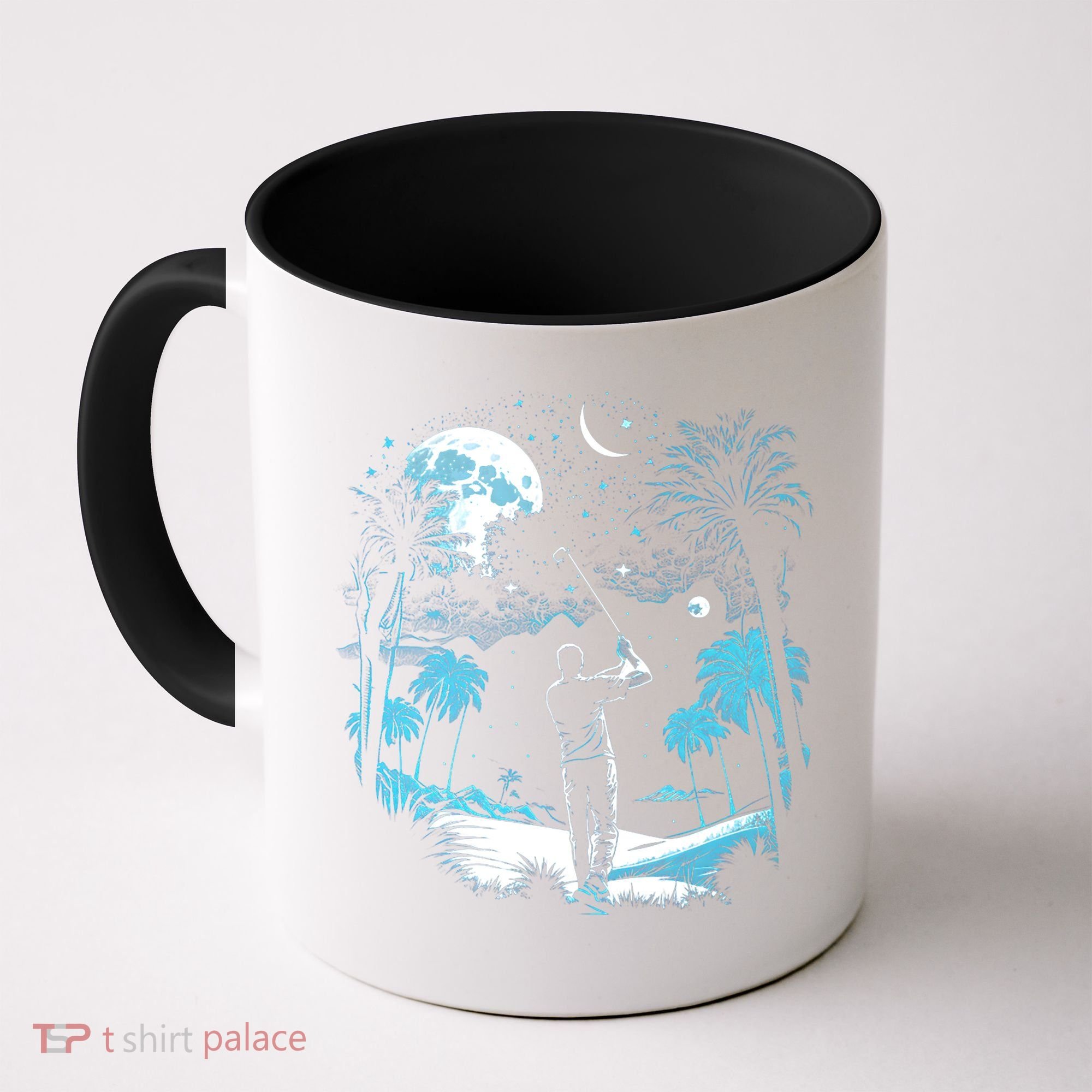 Shoot For The Stars Pro Golf Player Golf Dad Gift For Dad Father's Day Coffee Mug