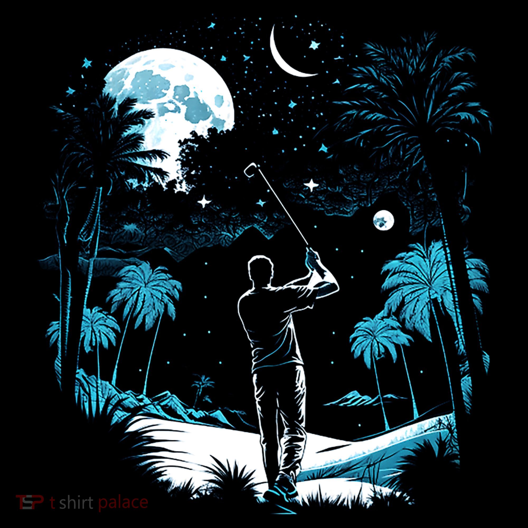 Shoot For The Stars Pro Golf Player Golf Dad Gift For Dad Father's Day Coffee Mug