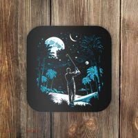 Shoot For The Stars Pro Golf Player Golf Dad Gift For Dad Father's Day Coaster thumb 0