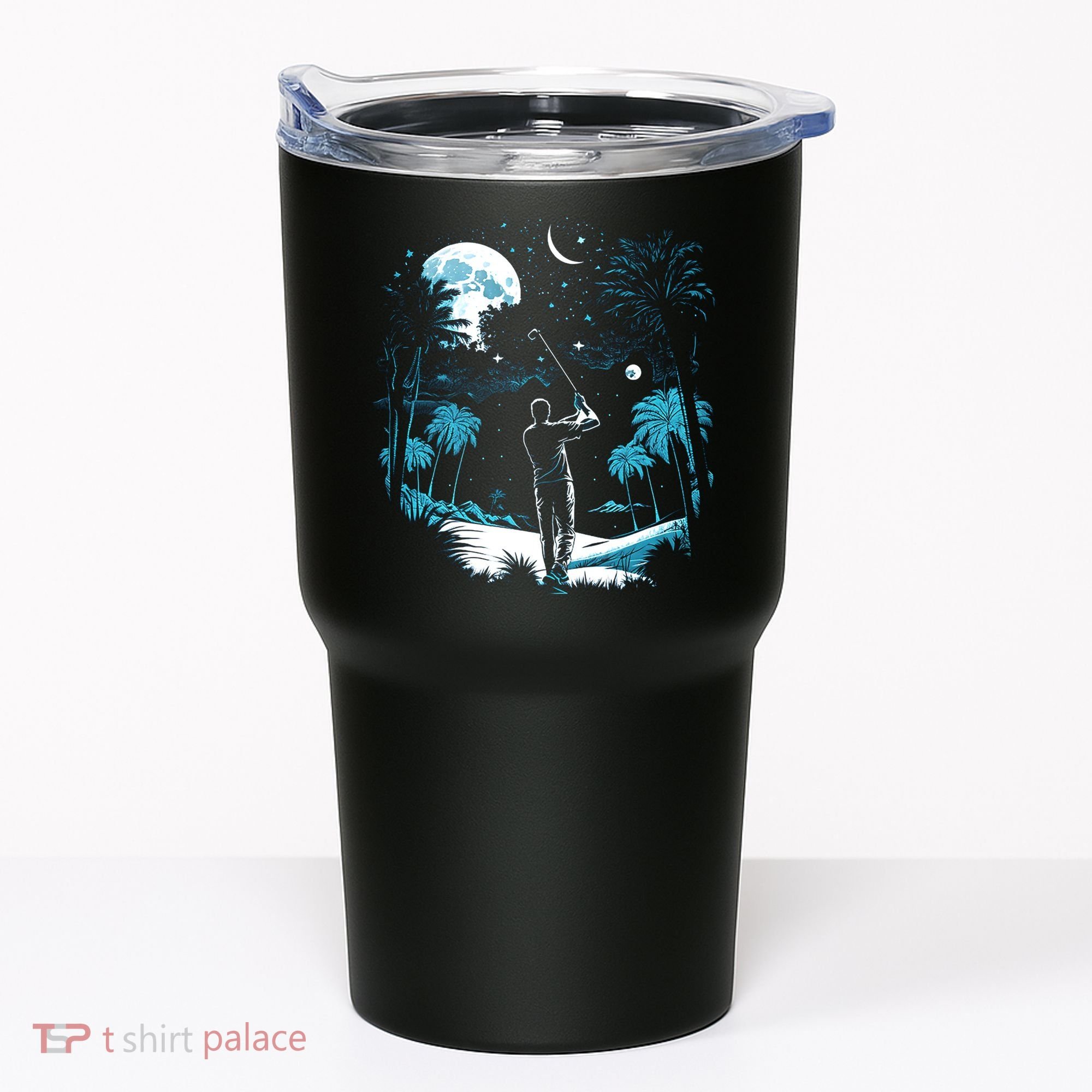 Shoot For The Stars Pro Golf Player Golf Dad Gift For Dad Father's Day Tumbler