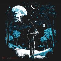Shoot For The Stars Pro Golf Player Golf Dad Gift For Dad Father's Day Mousepad thumb 1