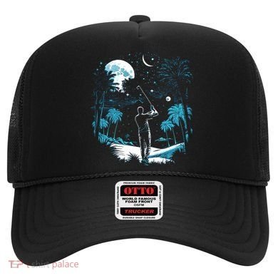 Shoot For The Stars Pro Golf Player Golf Dad Gift For Dad Father's Day Hat