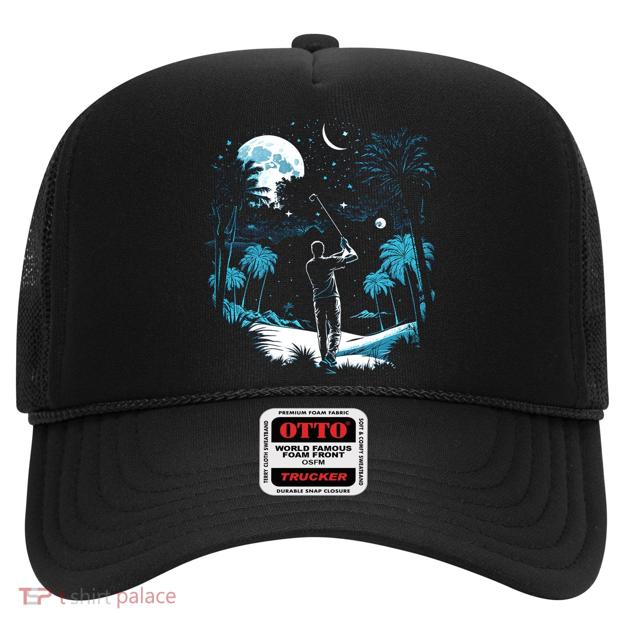 Shoot For The Stars Pro Golf Player Golf Dad Gift For Dad Father's Day Hat