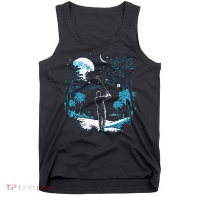 Shoot For The Stars Pro Golf Player Golf Dad Gift For Dad Father's Day Tank Top