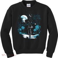 Shoot For The Stars Pro Golf Player Golf Dad Gift For Dad Father's Day Kids Sweatshirt thumb 0